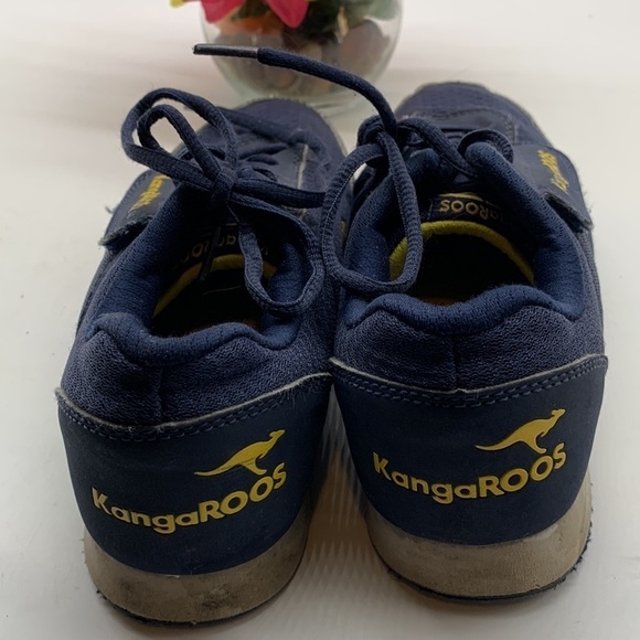KangaROOs Blue Yellow Vintage Sneakers Sz 6. SNK0317C - Picture 3 of 7